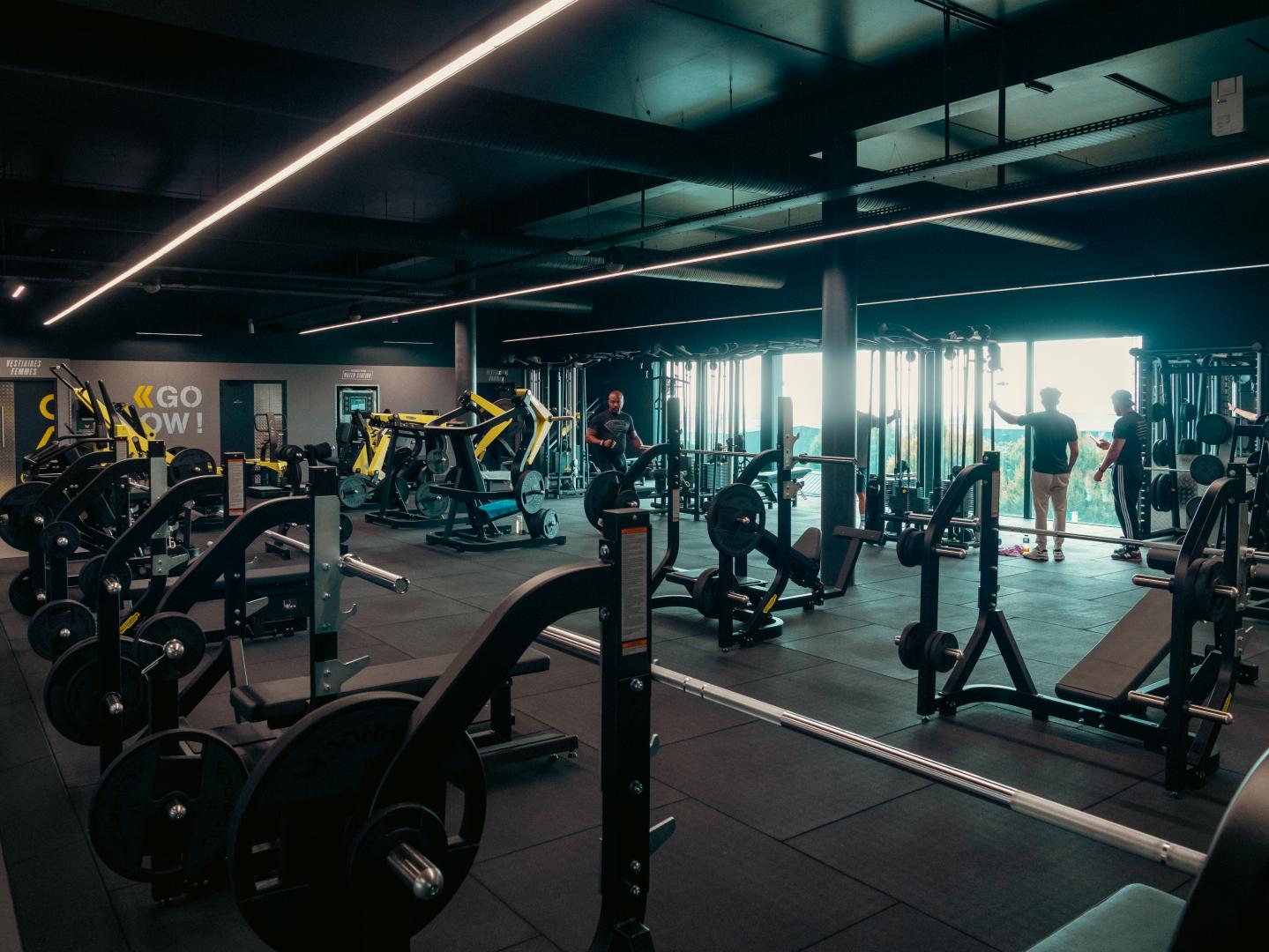 Bien immobilier photographié pour le projet Fitness Park (Vidzit)