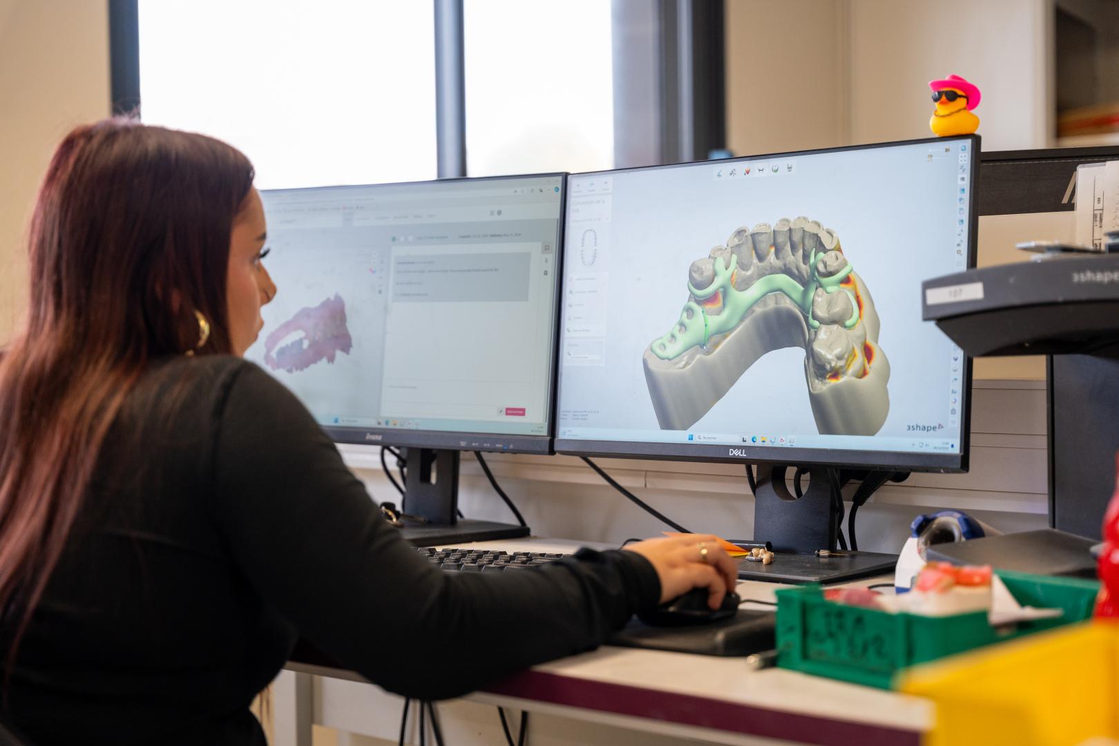 Scène professionnelle photographiée pour le projet Lab'Elle Concept