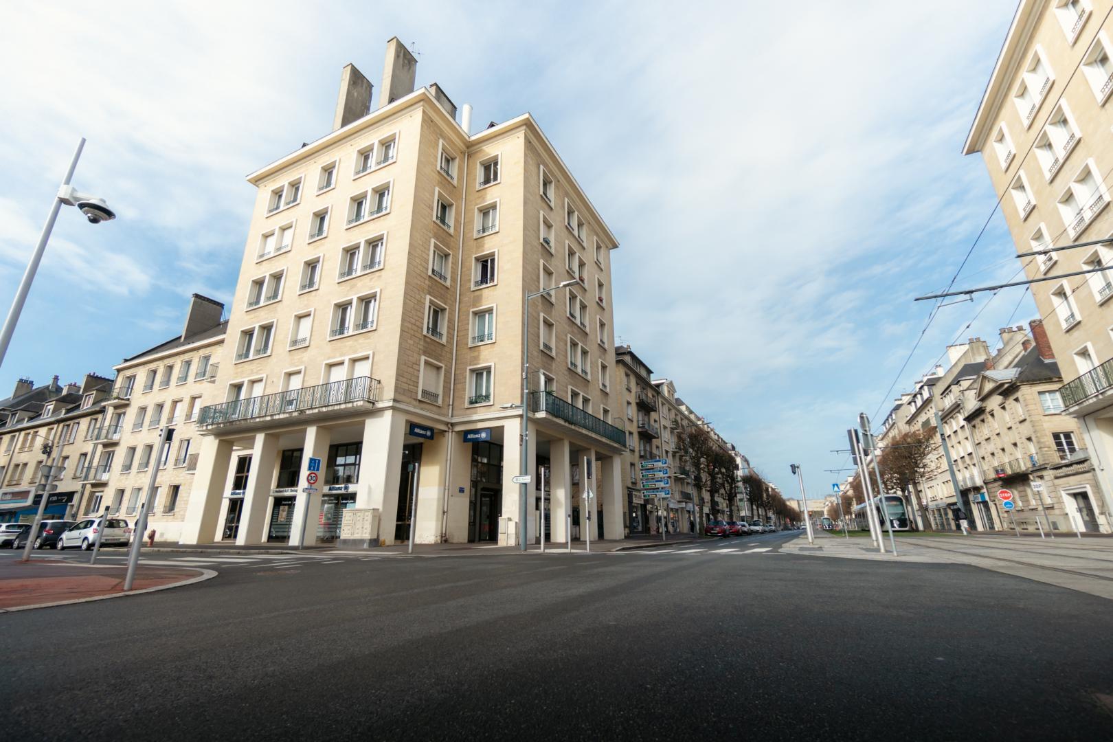Scène professionnelle photographiée pour le projet Allianz